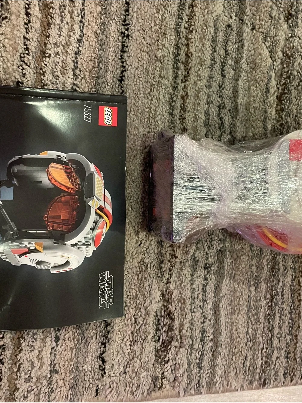 Star Wars Luke Skywalker Red Five Helmet with Orange Visor - LEGO